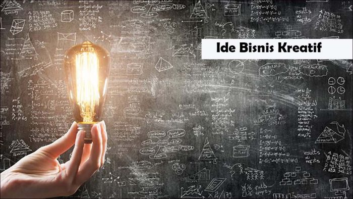 Tips Menggali Ide Bisnis Kreatif – NOVRIADI