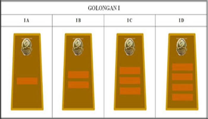 Daftar Pangkat Dan Golongan Pns