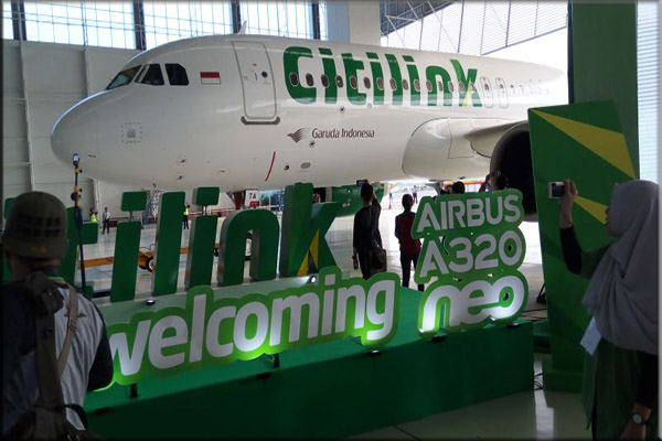 Airbus A320NEO Citilink Indonesia