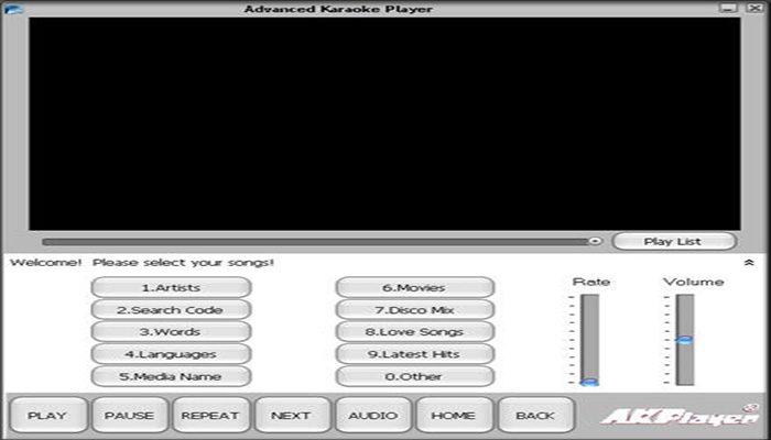 Advanced Karaoke Player