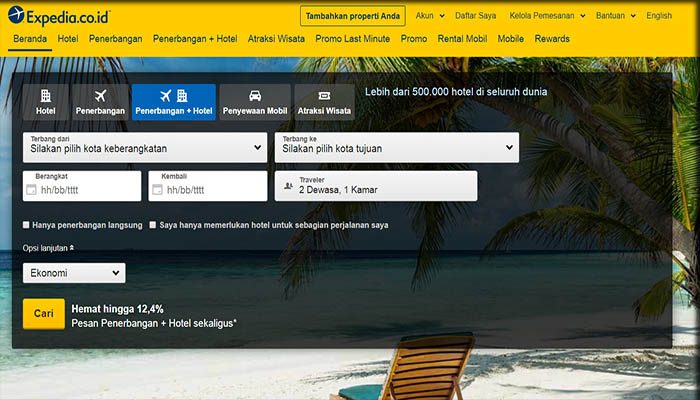 Daftar Situs Pesan Tiket Pesawat Online Terpercaya