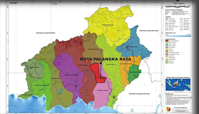 Geografi Kota Palangkaraya