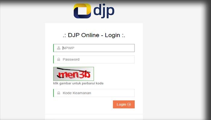 Aplikasi DJP Online Pajak