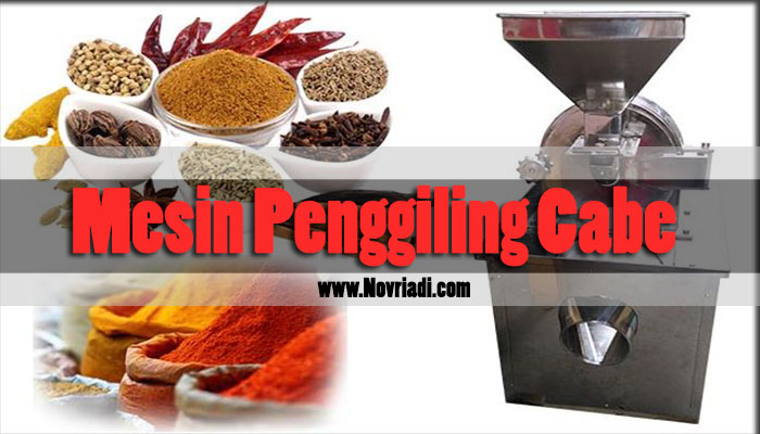 Mesin Penggiling Cabe dan Bumbu Basah | Peluang Usaha