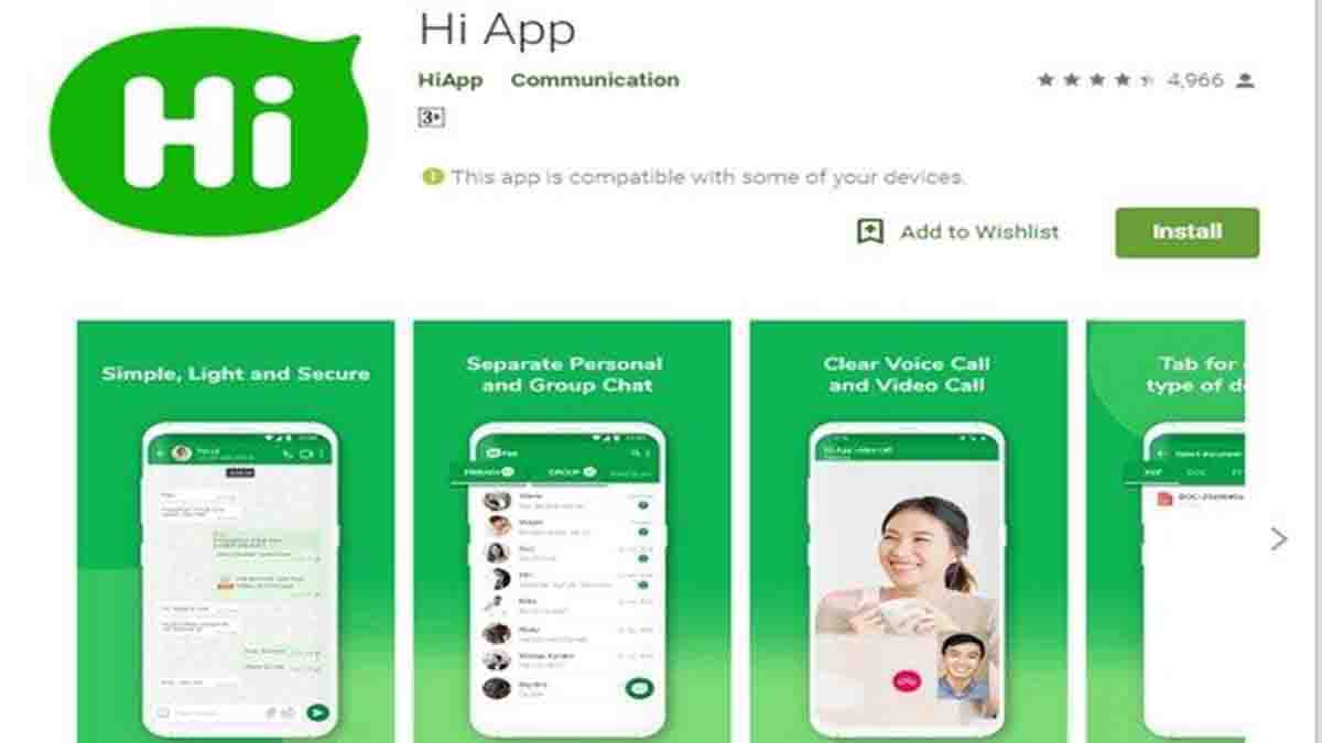 Kenali Aplikasi Saingan Whatsapp dan Line, Adalah Hi App – NOVRIADI